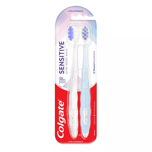 2 Cepillos Colgate Sensitive Ultra Suave