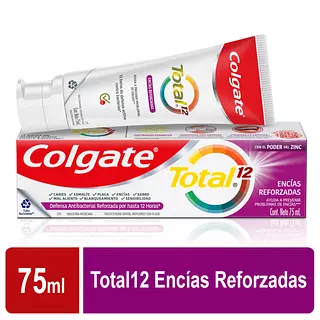 Crema Dental Colgate Total 12 Encias Reforzada