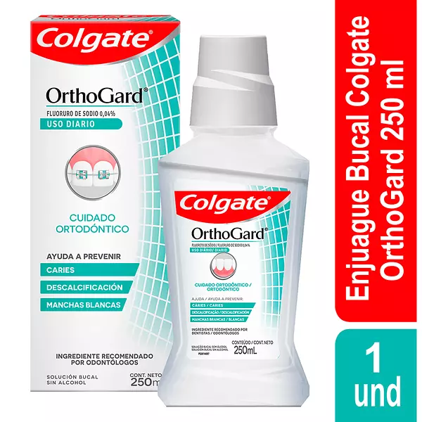 Enjuague Bucal Colgate Orthogard