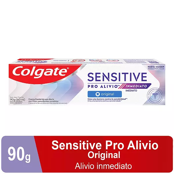 Crema Colgate Sensitive Pro-Alivio Inmediato Original 90 Gr