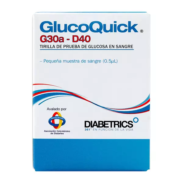 Tiras Reactivas Glucoquick