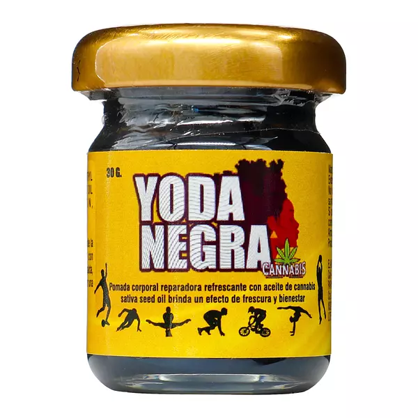 Pomada Yoda Negra Con Aceite Cannabis