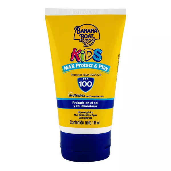 Bloqueador Banana Boat Kids Advanced Proteccion Fps 100