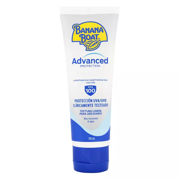 Bloqueador Banana Boat Advanc E Proteccion Spf 100