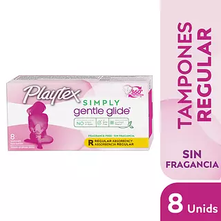 Tampones Playtex Simply Gentle Glide Regular
