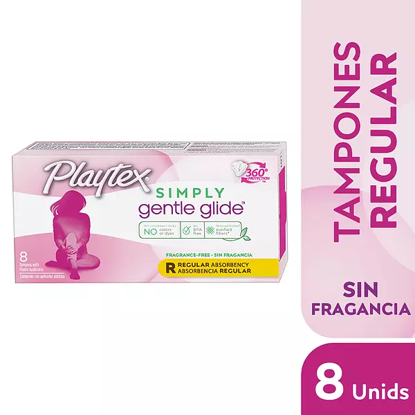 Tampones Playtex Simply Gentle Glide Regular