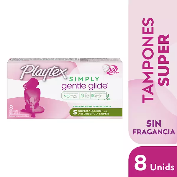 Tampones Playtex Simply Gente Glide Super