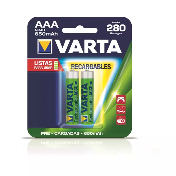 Pila Varta Recargable Aaa