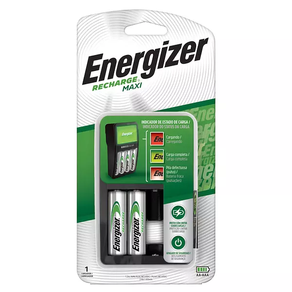 Cargador Energizer Maxi 2 Pilas