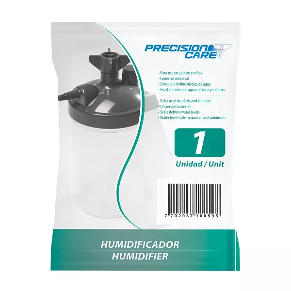 Humidificador Para Oxigeno Precision