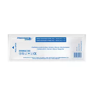 Jeringa 3p 20 Ml 2 X 1 1/2 Con Aguja