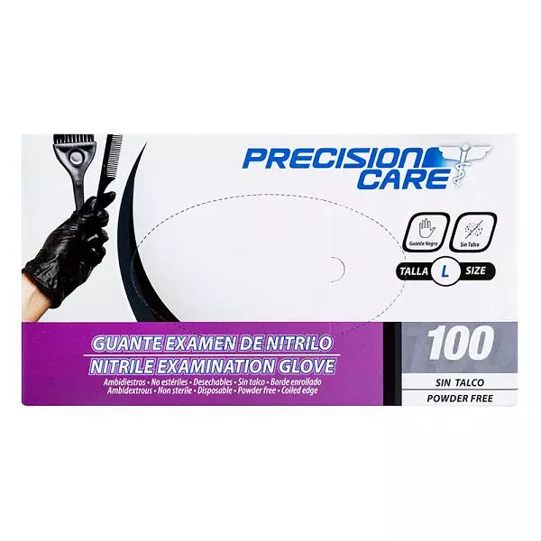 Guante Nitriloprecision Negro Talla L