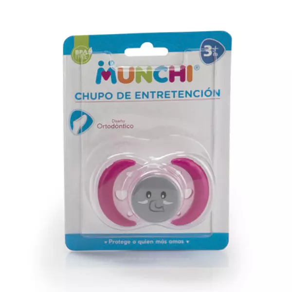 Chupo Munchi Entretencion Silicon Con Tapa