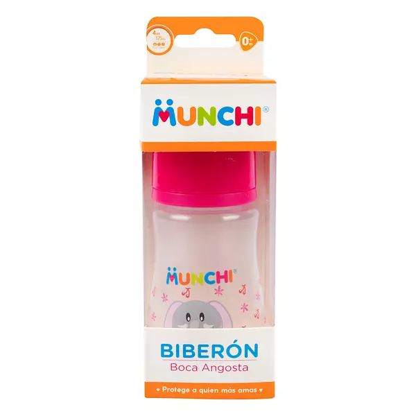 Biberon Munchi Boca Angosta 4 Oz