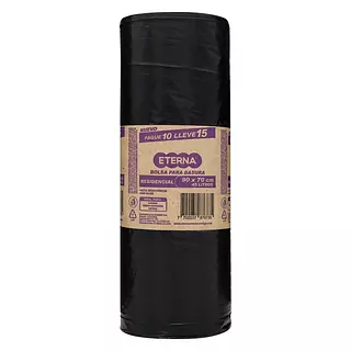 Bolsa Eterna Residencial Negra Pague 10 Lleve 15