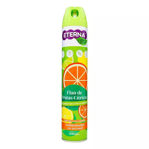 Ambientador Spray Eterna Bio Frutas Citrica