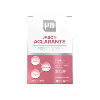 Jabon Aclarante Pili
