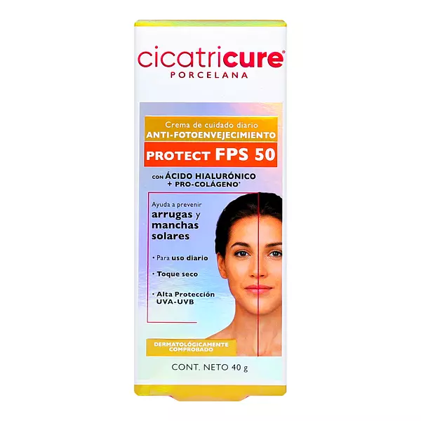 Cicatricure Porcel Crema Fps 50