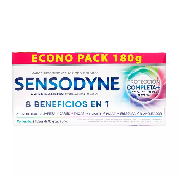 Crema Sensodyne Proteccion Completa Econopack