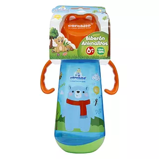 Biberon Corchito Animalitos