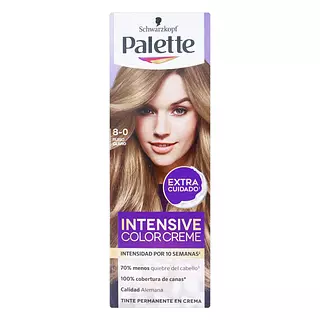 Tinte Palette Color Crema 8-0 Rubio Claro