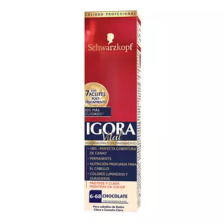 Tinte Igora Vital 6-68 Chocolate
