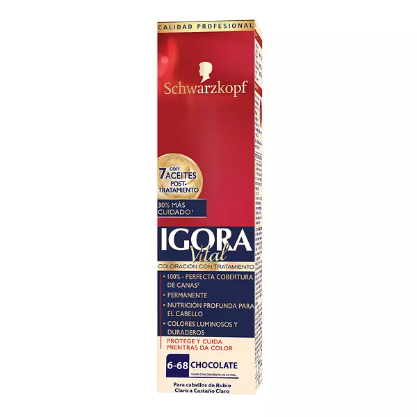 Tinte Igora Vital 6-68 Chocolate