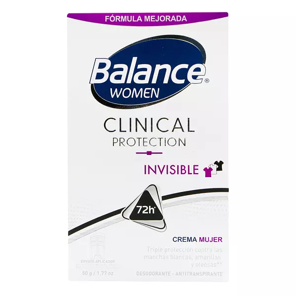 Desodorante Balance Crema Clinical Invisible