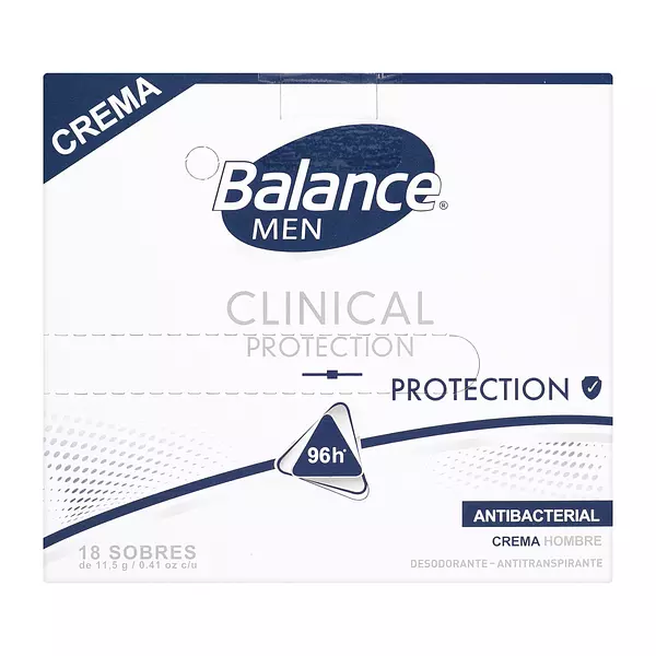 Desodorante Balance Crema Maxima Proteccion Clinical 1.5 Gr