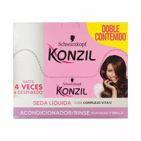 Acondicionador Konzil Seda Liquida 20 Ml