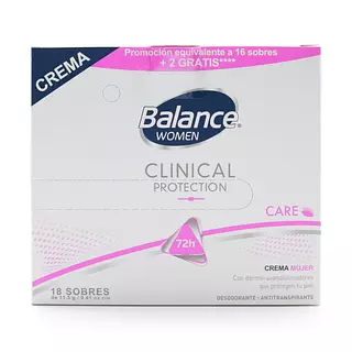 Desodorante Balance Crema Max Protection Clinical Mujer
