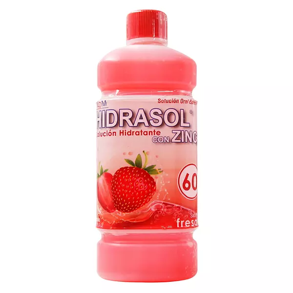 Hidrasol 60 Zinc Fresa Suero Oral