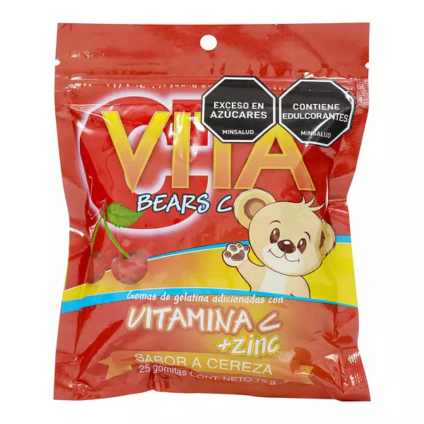 Gomas Vitabears C + Zinc Cereza