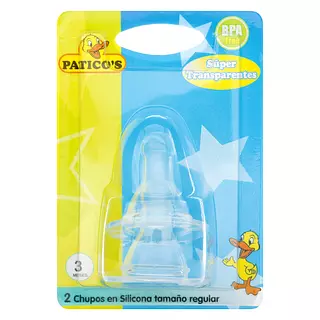 Chupo Paticos Corriente Silicona