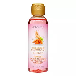 Aceite De Avena Y Almendras Johnvery