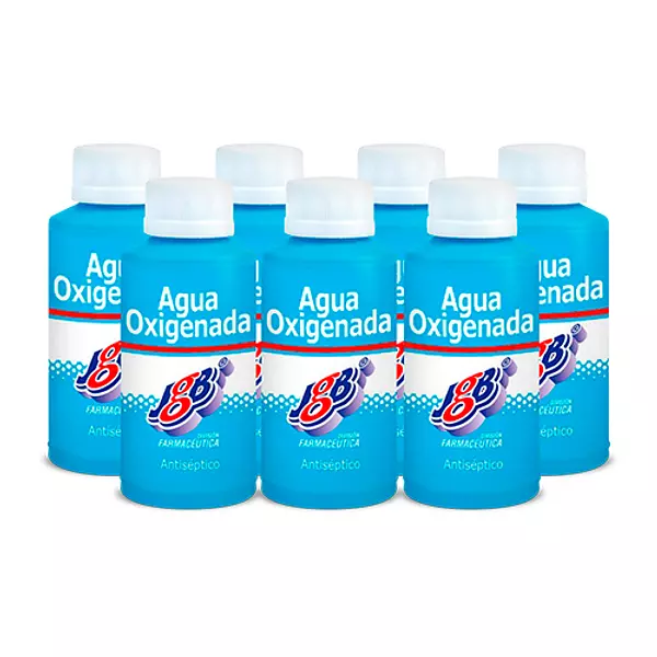 Agua Oxigenada Jgb Pague 6 Lleva 7