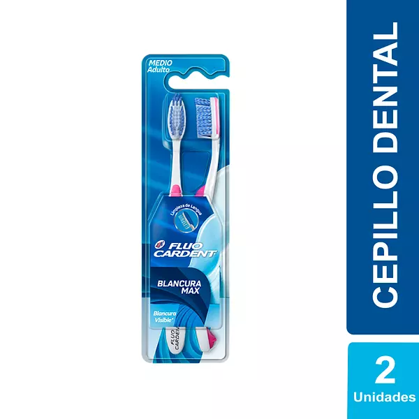 Cepillos Fluocardent Blancura Max Pack