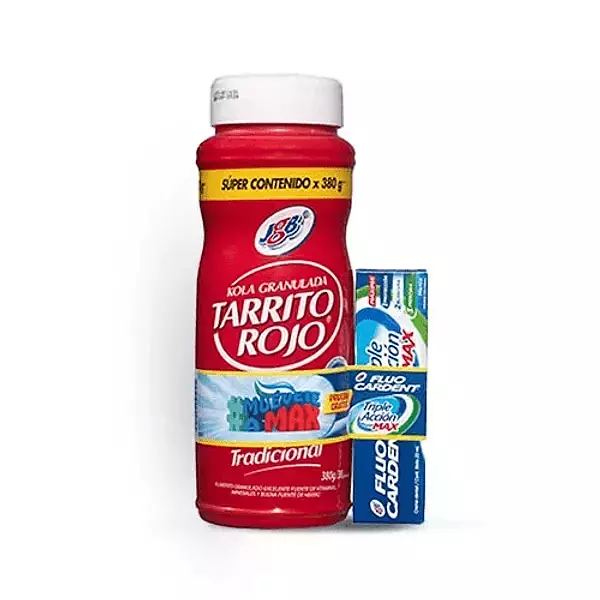 Tarrito Rojo Jgb 380 Gr +Crema Fluocardent 22 Ml