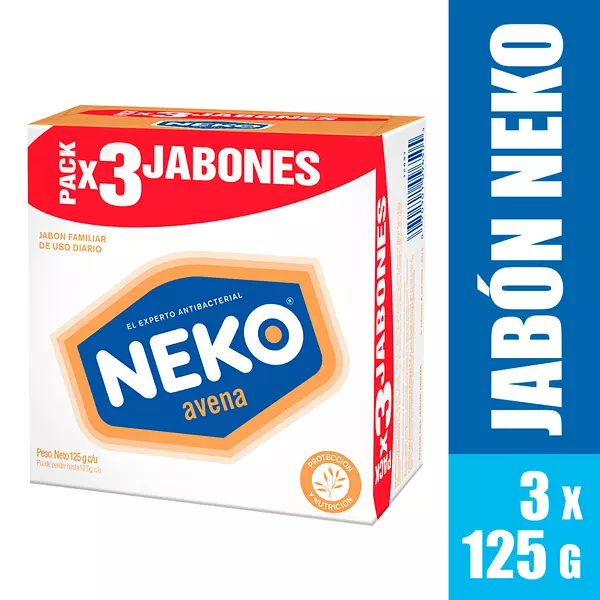 Jabon Neko Avena 125 Gr