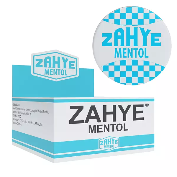 Unguento Mentol Zahye 12 Gr