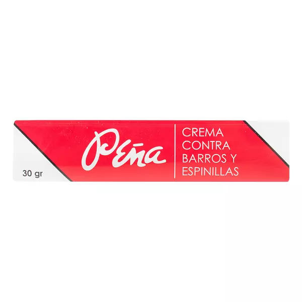 Crema Peña Contra Barros Y Espinillas