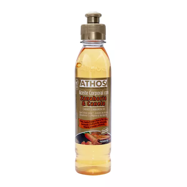 Aceite Corporal Athos Zanahoria Y Canela