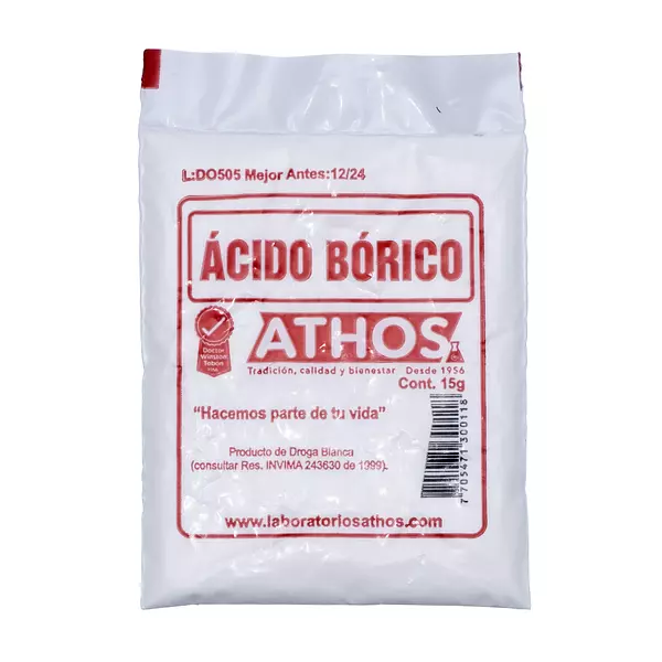 Acido Borico Athos 15 Gr