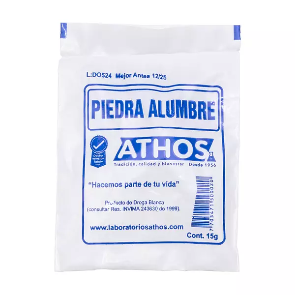 Piedra Alumbre Athos 15 Gr