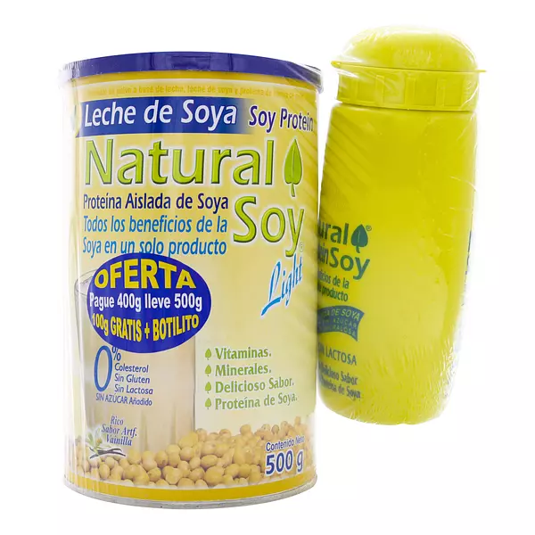 Natural Soy Vainilla + Botilito