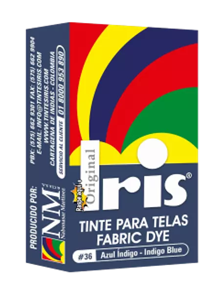 Tinte Iris En Frio Azul Indigo