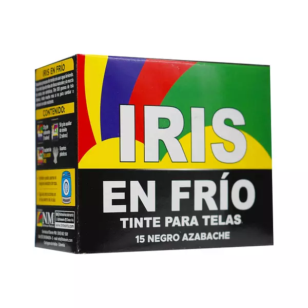 Tinte Iris En Frio Negro Azabache