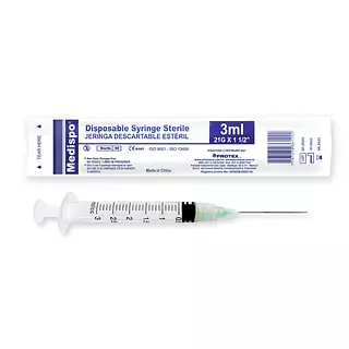 Jeringa Medispo 3p 3 Ml 21 X 1.1/2