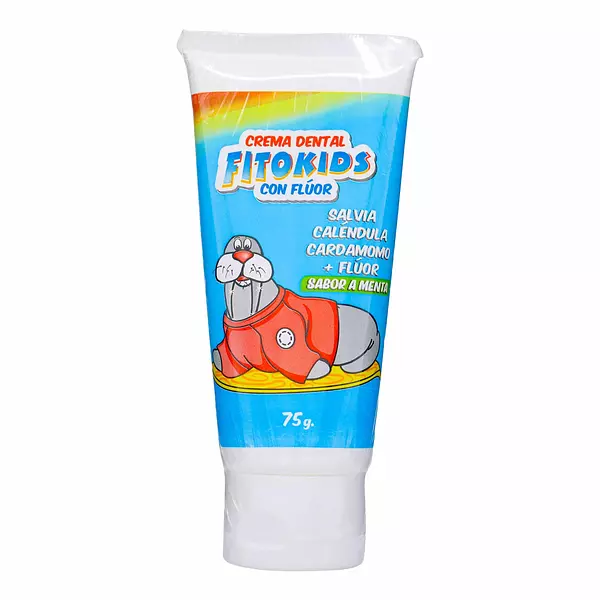 Crema Dental Fito Kids Con Fluor Menta