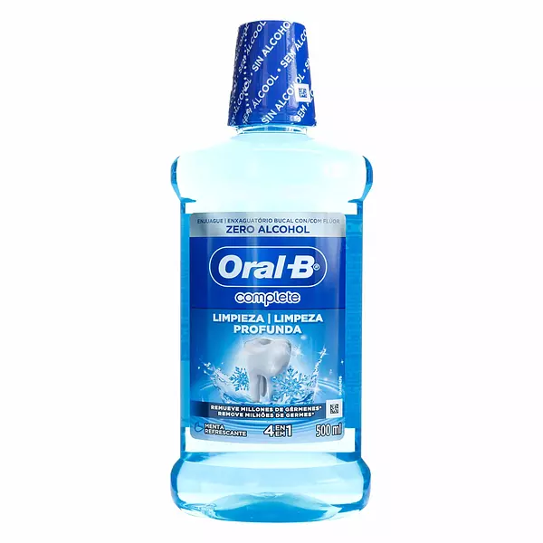 Enjuague Oral B Complete Limpieza Profunda Menta